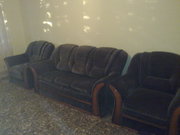 Продам розкладний диван з 2-ма кріслами в хорошому стані